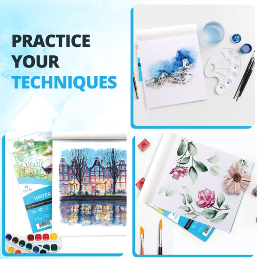 Premium Watercolor Paper Pads – Prestigify