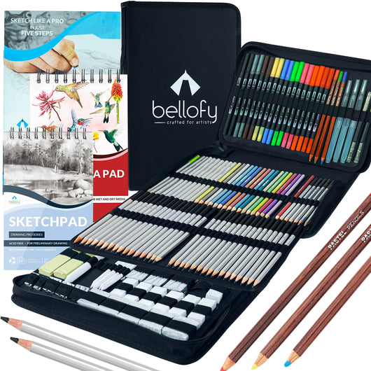 Sketch De Lápices Juego Dibujo Y Sketch Kit (48 Piezas) Sketch Pencils Set  – CDE